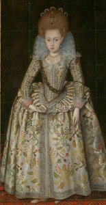 Princesa Isabel (1596–1662), mais tarde rainha da Boêmia, c.1606
